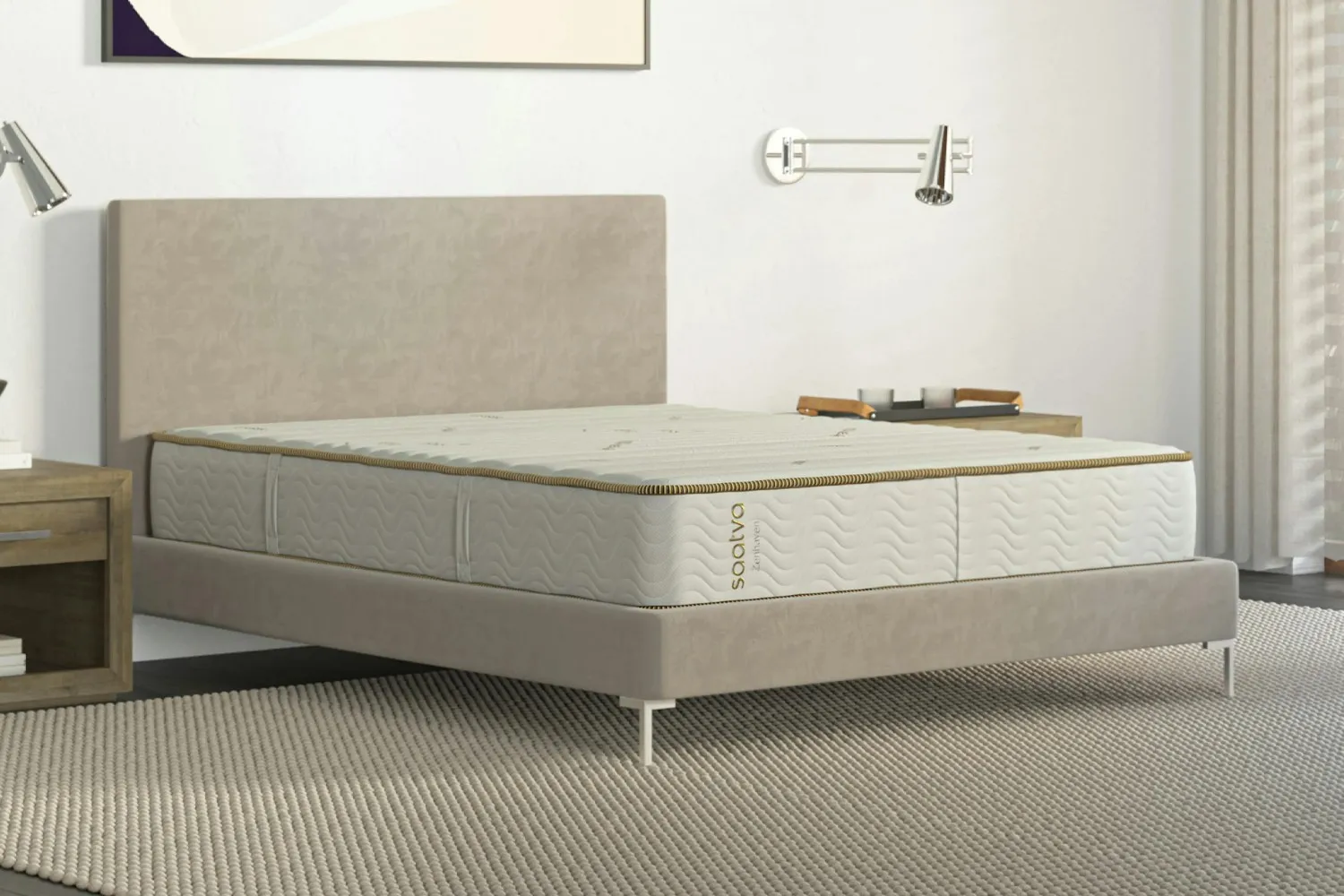Gentle Firm side of Zenhaven natural latex mattress